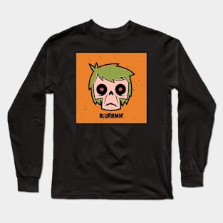 Zombi Blurrmn! Long Sleeve T-Shirt